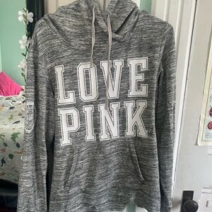Victoria's Secret Pink Gray Hoodie
